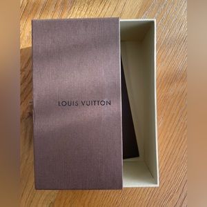 Louis Vuitton sunglass box with pamphlet